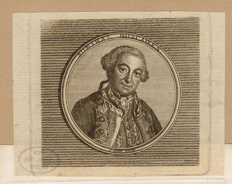 Portrait of Admiral Boscawen