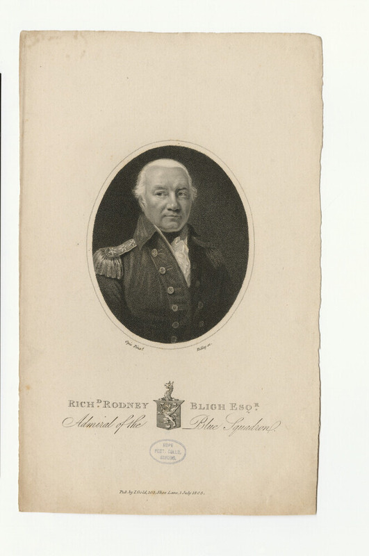 Portrait of Admiral Bligh
