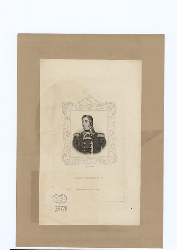 Portrait of Lord Cochrane