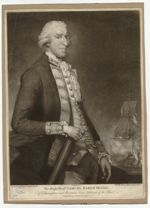 Portrait of Admiral S. Hood