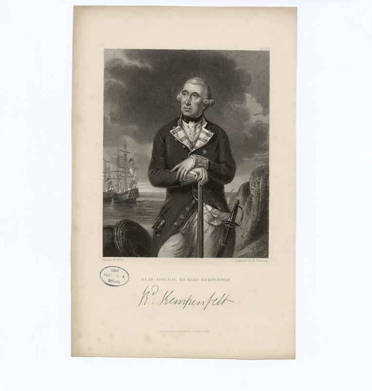 Portrait of Kempenfelt
