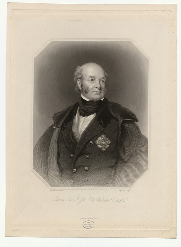 Portrait of Visc Beresford