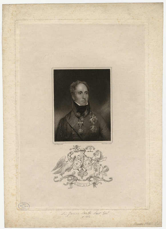 Portrait of Lt General Sir James Leith
