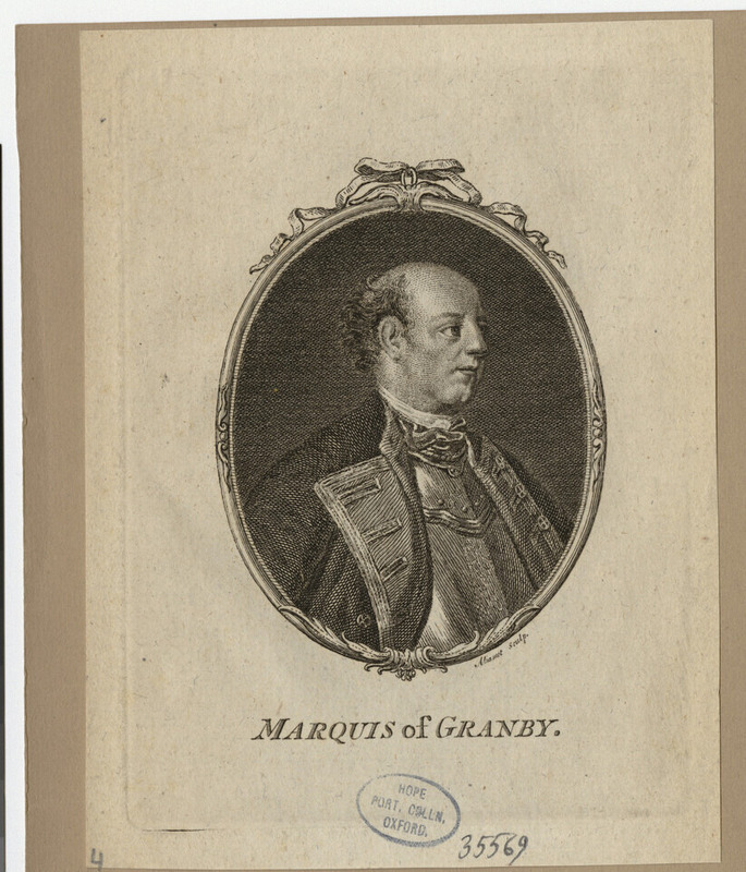 Portrait of Marquis Granby