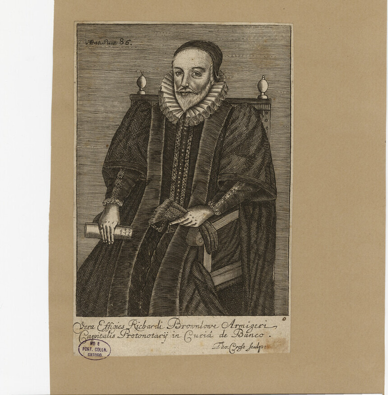 Portrait of R. Brownlowe