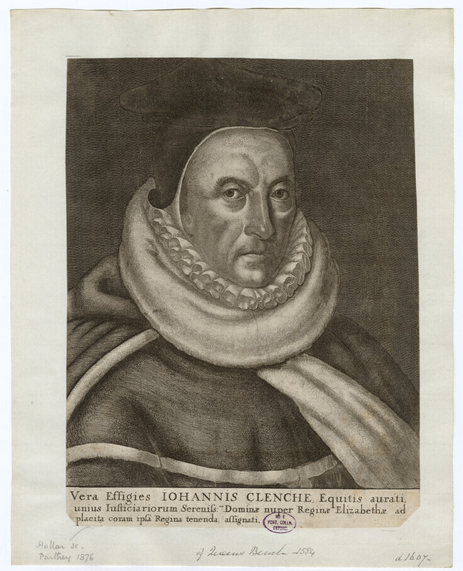 Portrait of J. Clenche