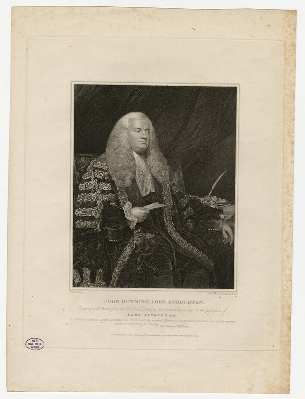 Portrait of Lord Ashburton