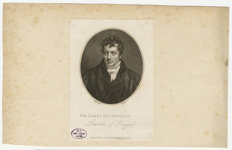 Portrait of J. Mackintosh