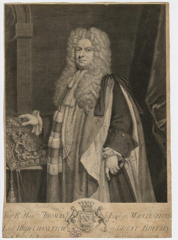 Portrait of Earl of Macclesfield