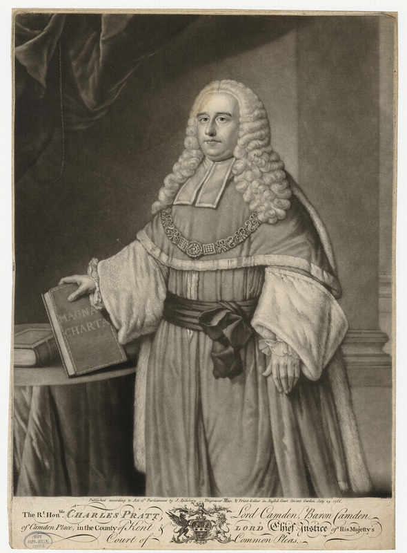 Portrait of Lord Camden