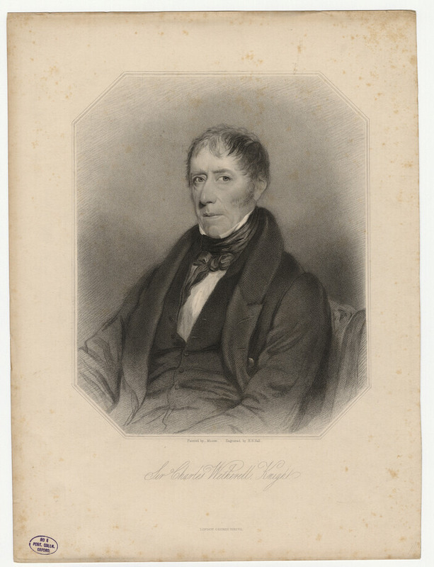 Portrait of Sir C. Wetherell