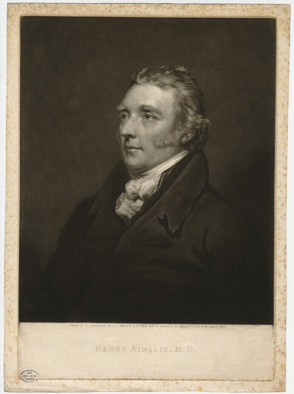 Portrait of H. Ainslie