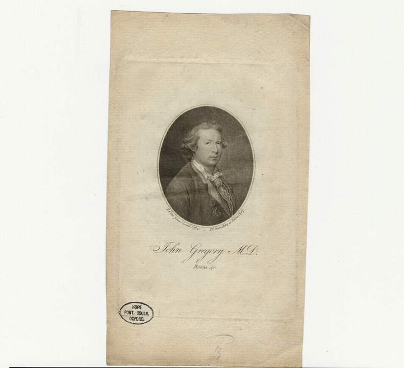 Portrait of Dr J. Gregory