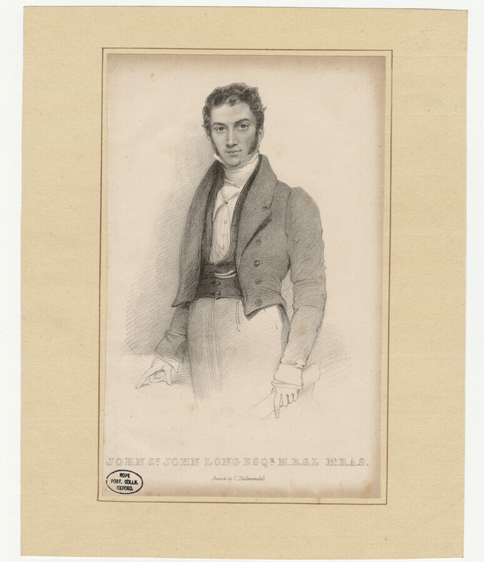 Portrait of J. Long