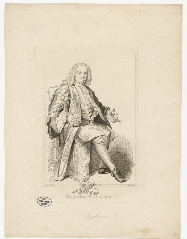 Portrait of Dr R. Mead