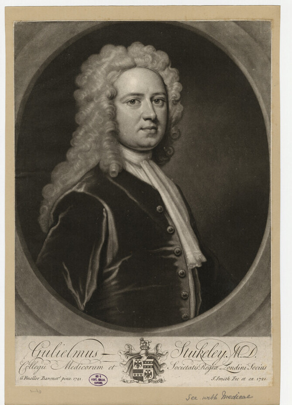 Portrait of Dr W. Stukeley