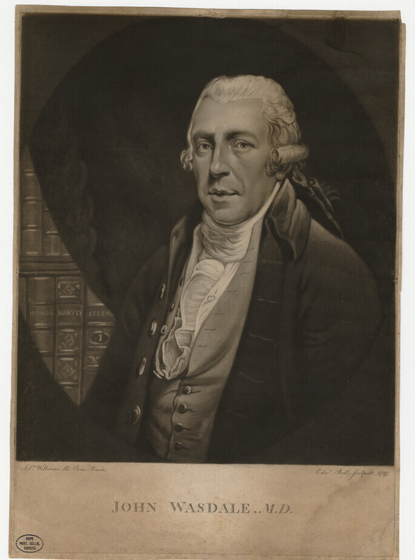 Portrait of Dr J. Wasdale