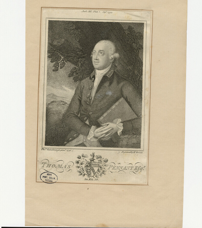 Portrait of T. Pennant