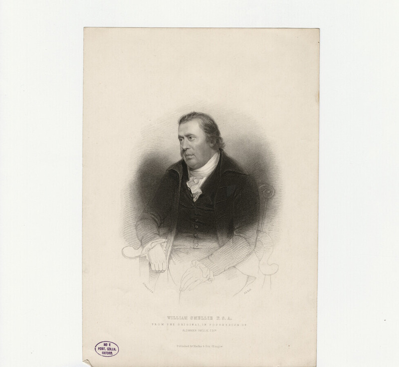 Portrait of W. Smellie