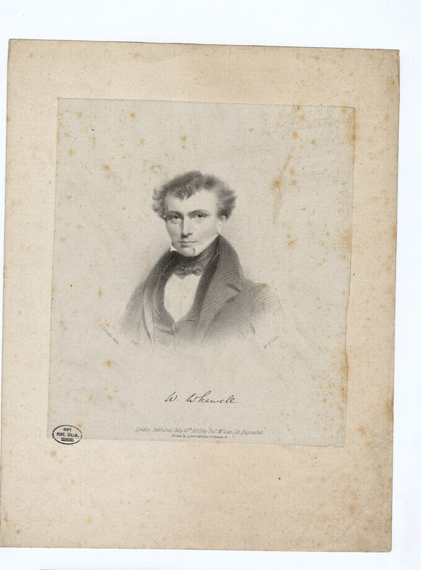 Portrait of W. Whewell