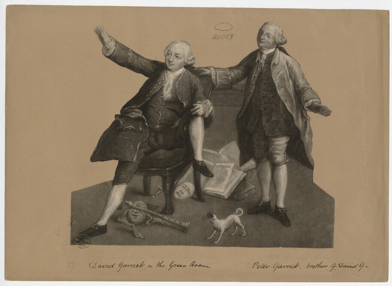 Portrait of D. Garrick and P. Garrick