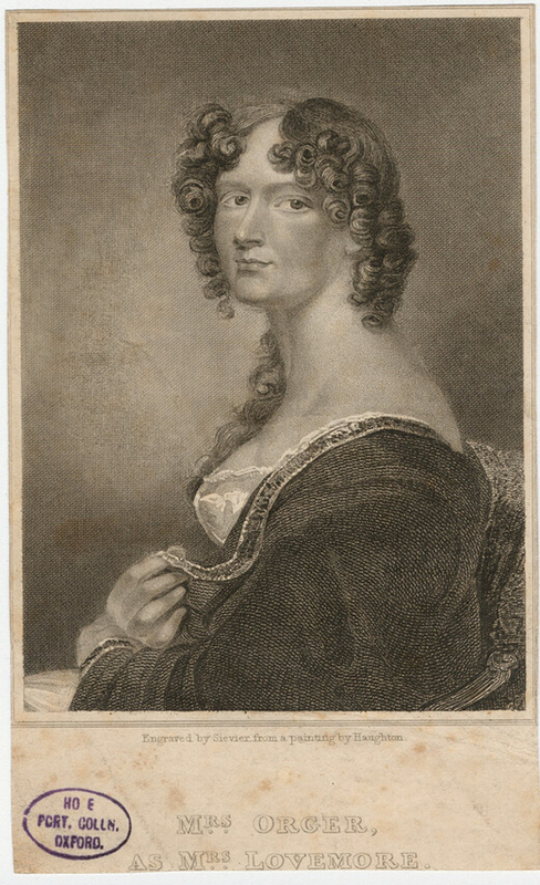 Portrait of Mrs Orger