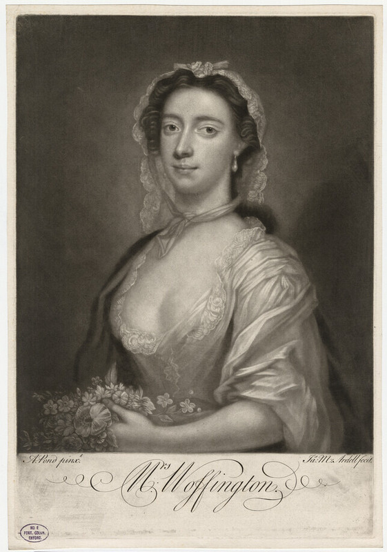 Portrait of Mrs Woffington