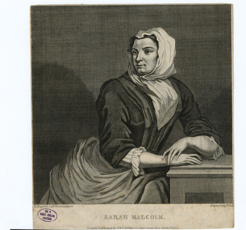 Portrait of Sarah Malcolm