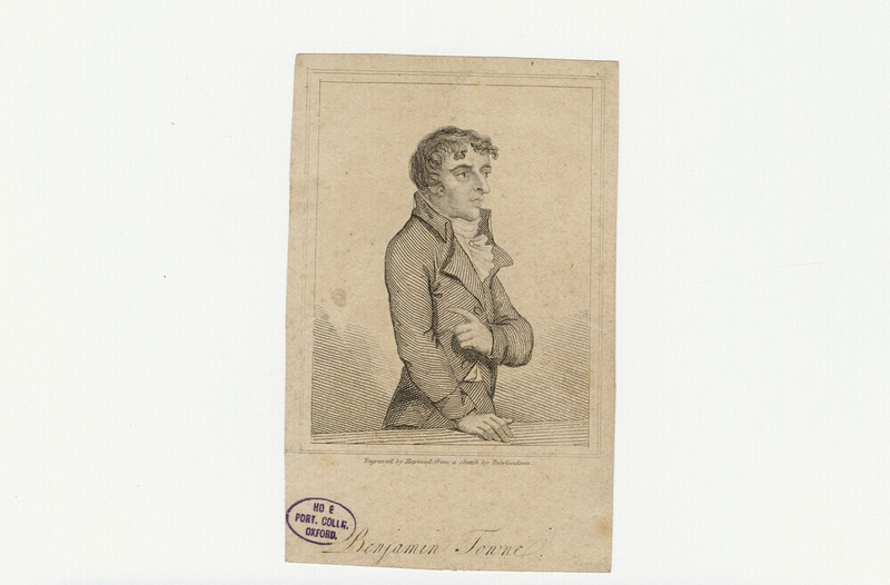 Portrait of Benjamin Towne