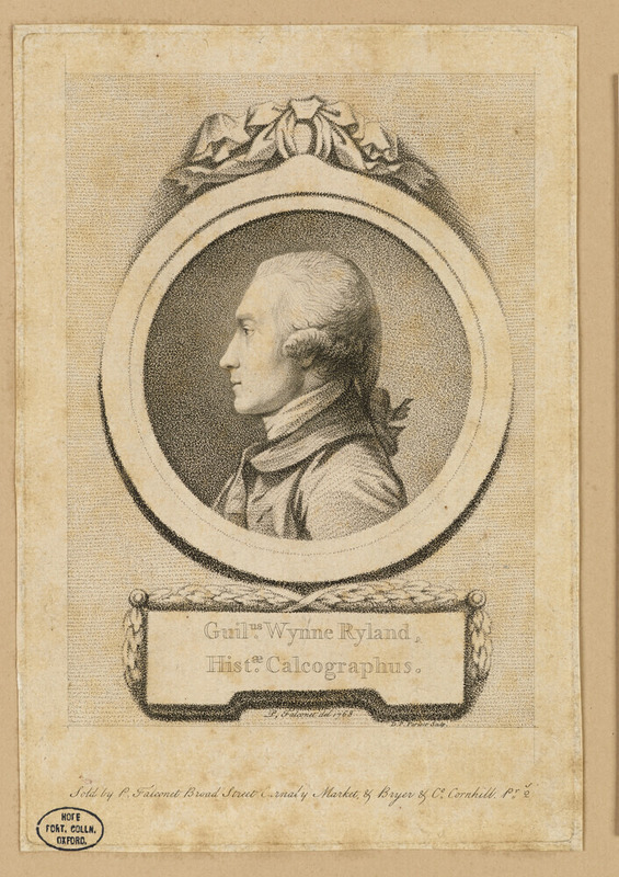 Portrait of William Wynne Ryland