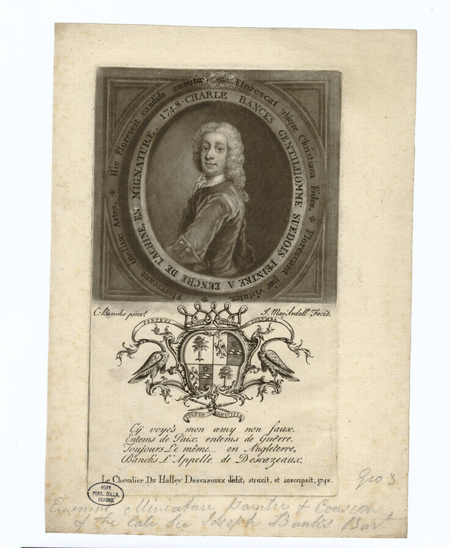 Portrait of C. Bancks
