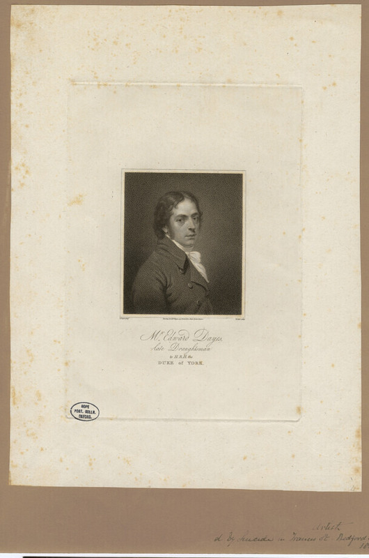 Portrait of E. Dayes