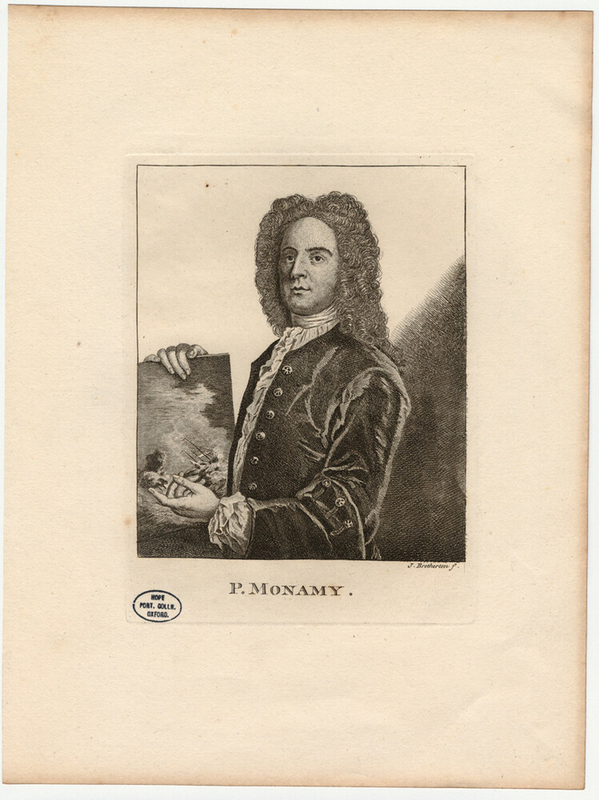 Portrait of P. Monamy