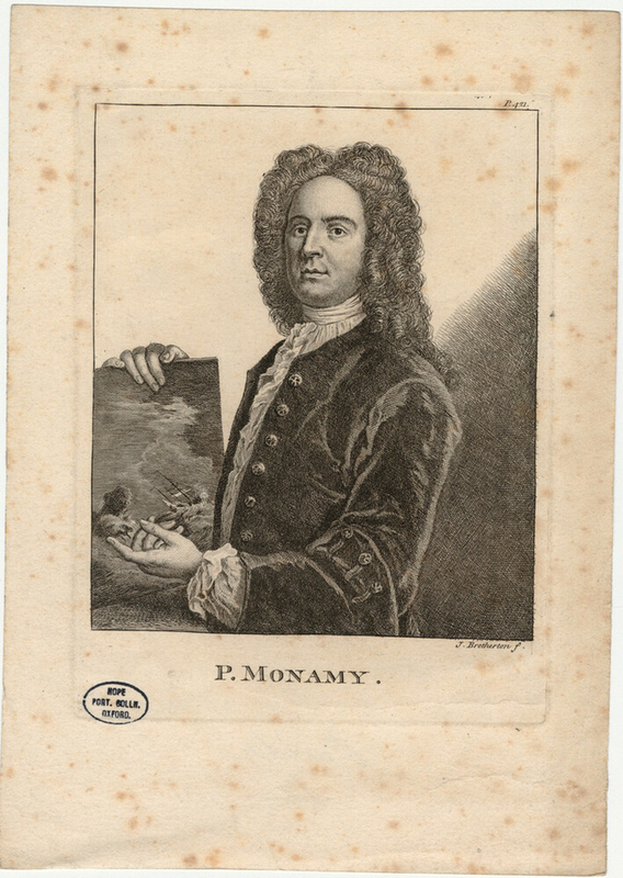 Portrait of P. Monamy