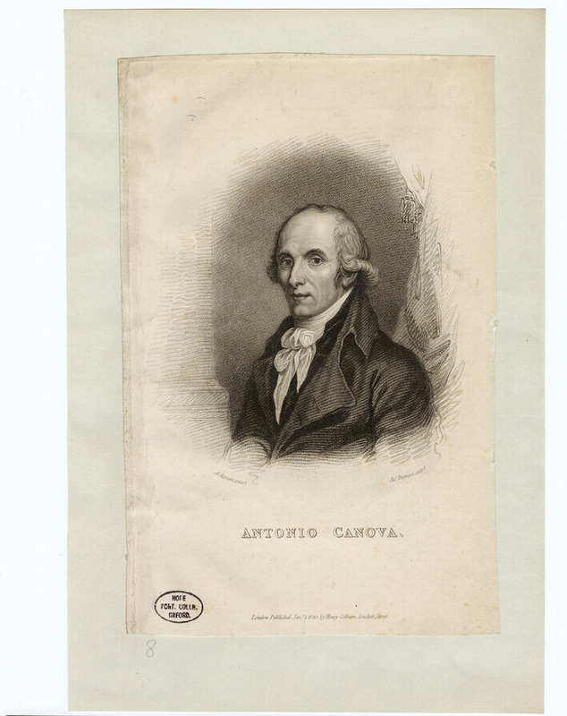 Portrait of A. Canova