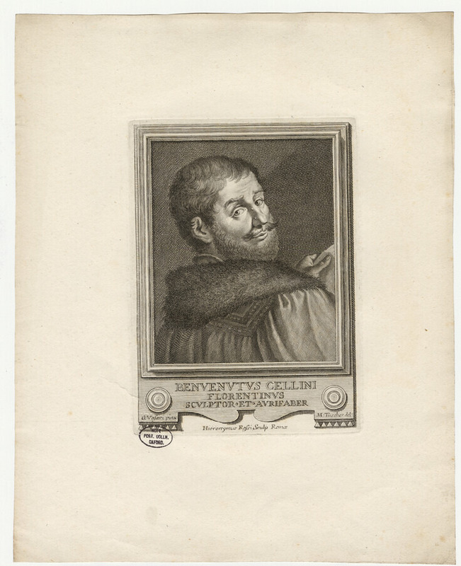 Portrait of B. Cellini