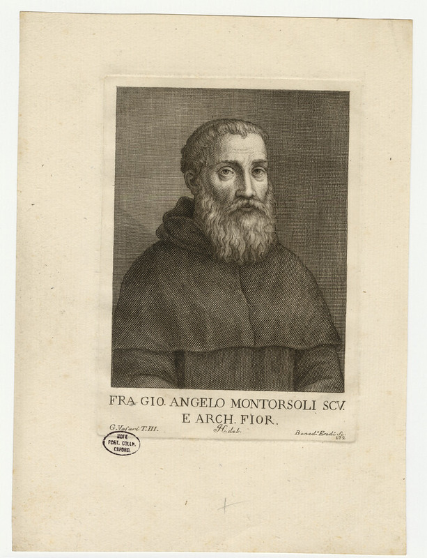 Portrait of G. A. Montorsoli