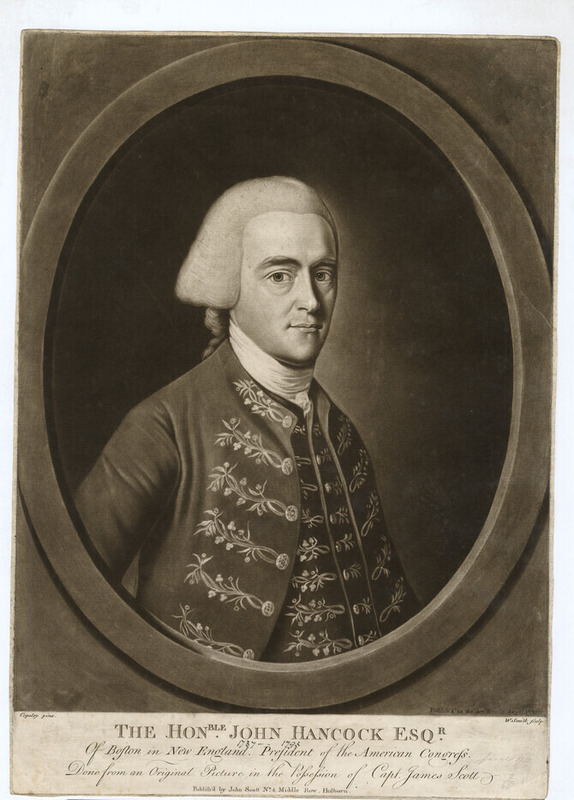 Portrait of J. Hancock