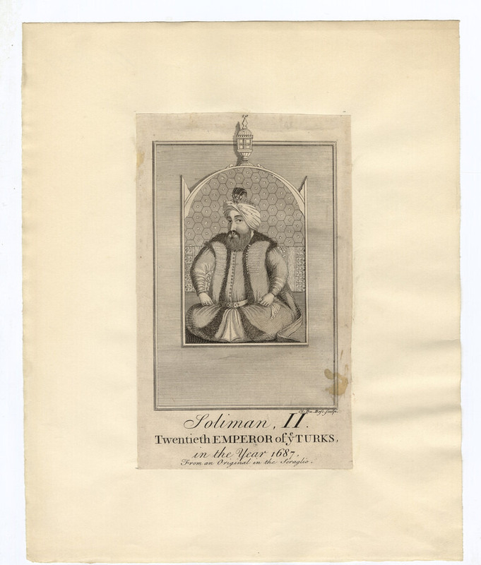 Portrait of Sultan Soliman II