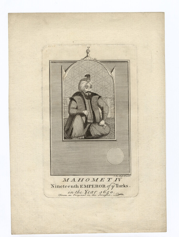 Portrait of Sultan Mahomet IV