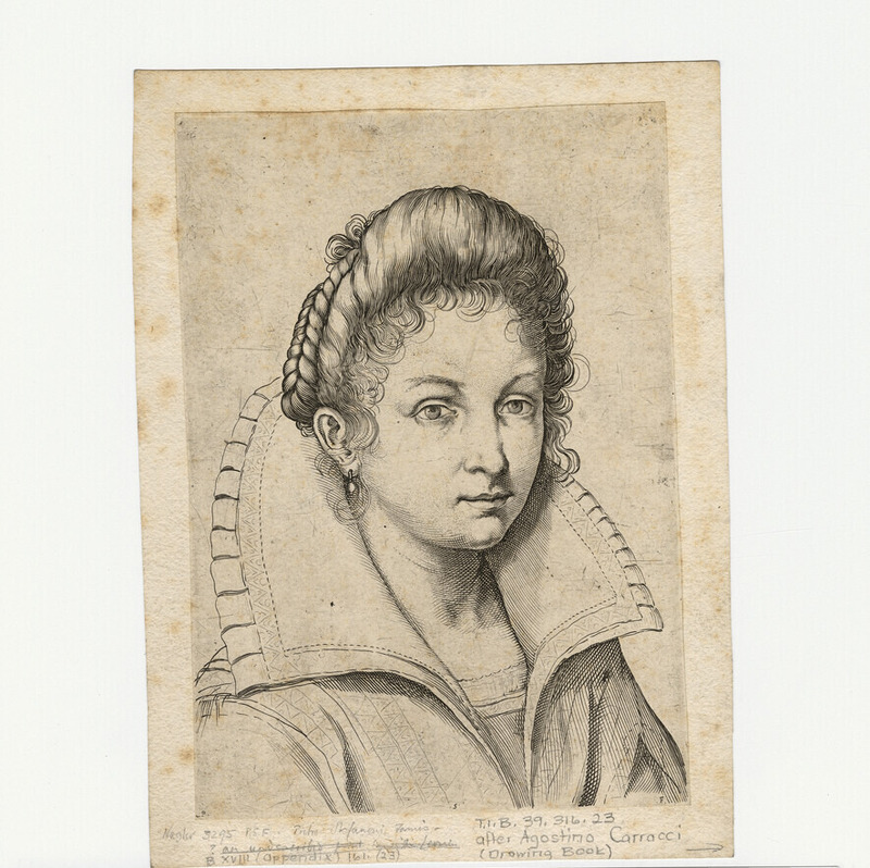 Portrait of an unidentified woman