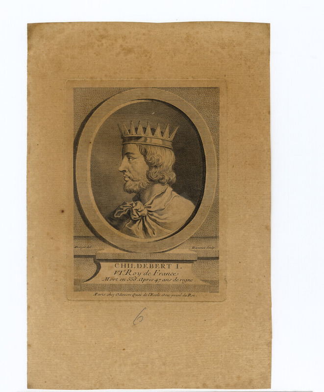 Portrait of Childebert