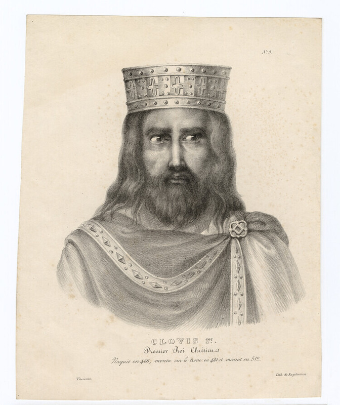 Portrait of Clovis I