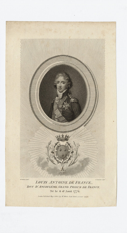 Portrait of Duc d'Angouleme