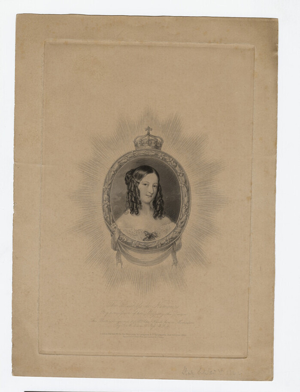 Portrait of Duchesse de Nemours