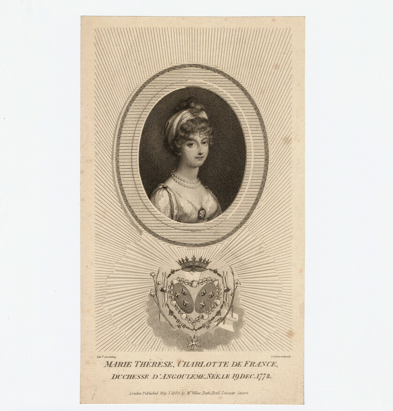 Portrait of Duchesse d' Angouleme
