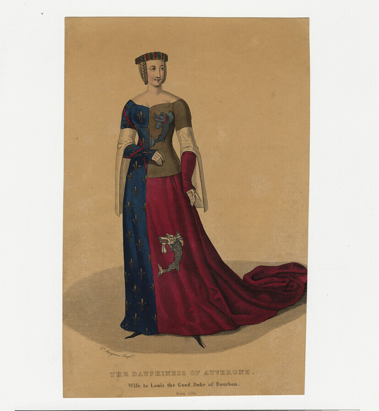 Portrait of Dauphinesse d' Auvergne