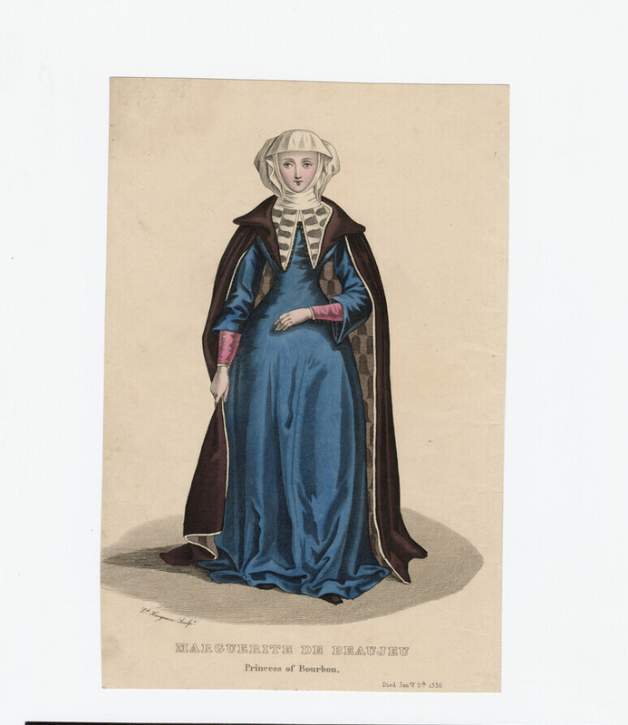 Portrait of Marguerite de Beaujeu