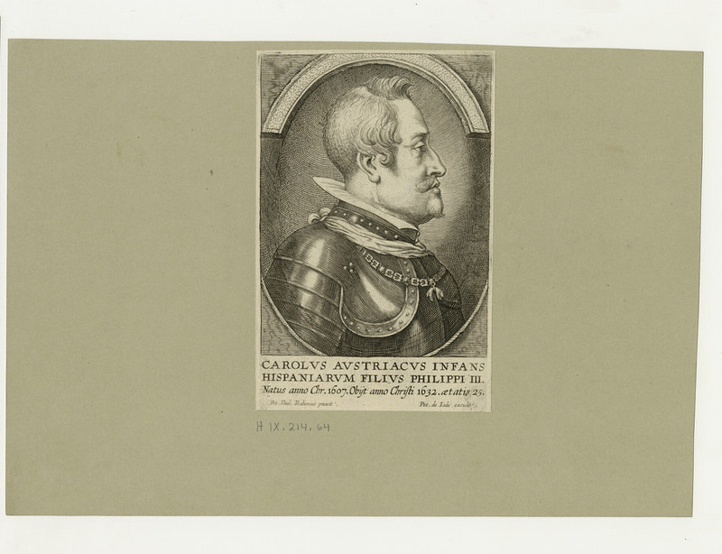 Portrait of infante Charles