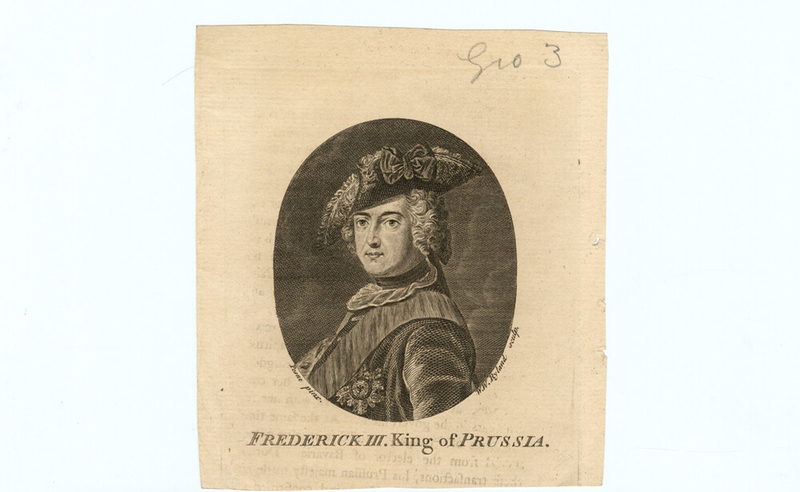 Portrait of Frederick the Great of Prussia